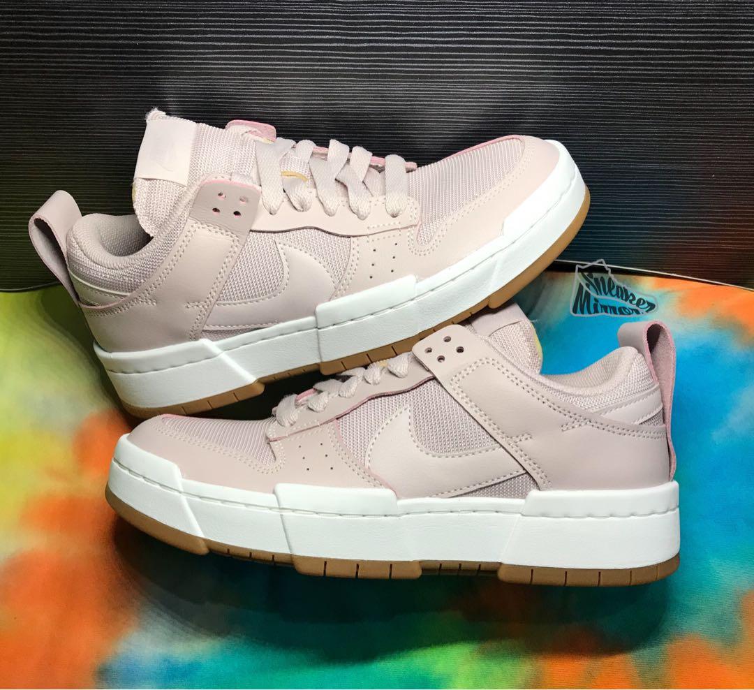 Nike Dunk Low Disrupt 'Barely Rose', Women's Fashion, Footwear, Sneakers on  Carousell