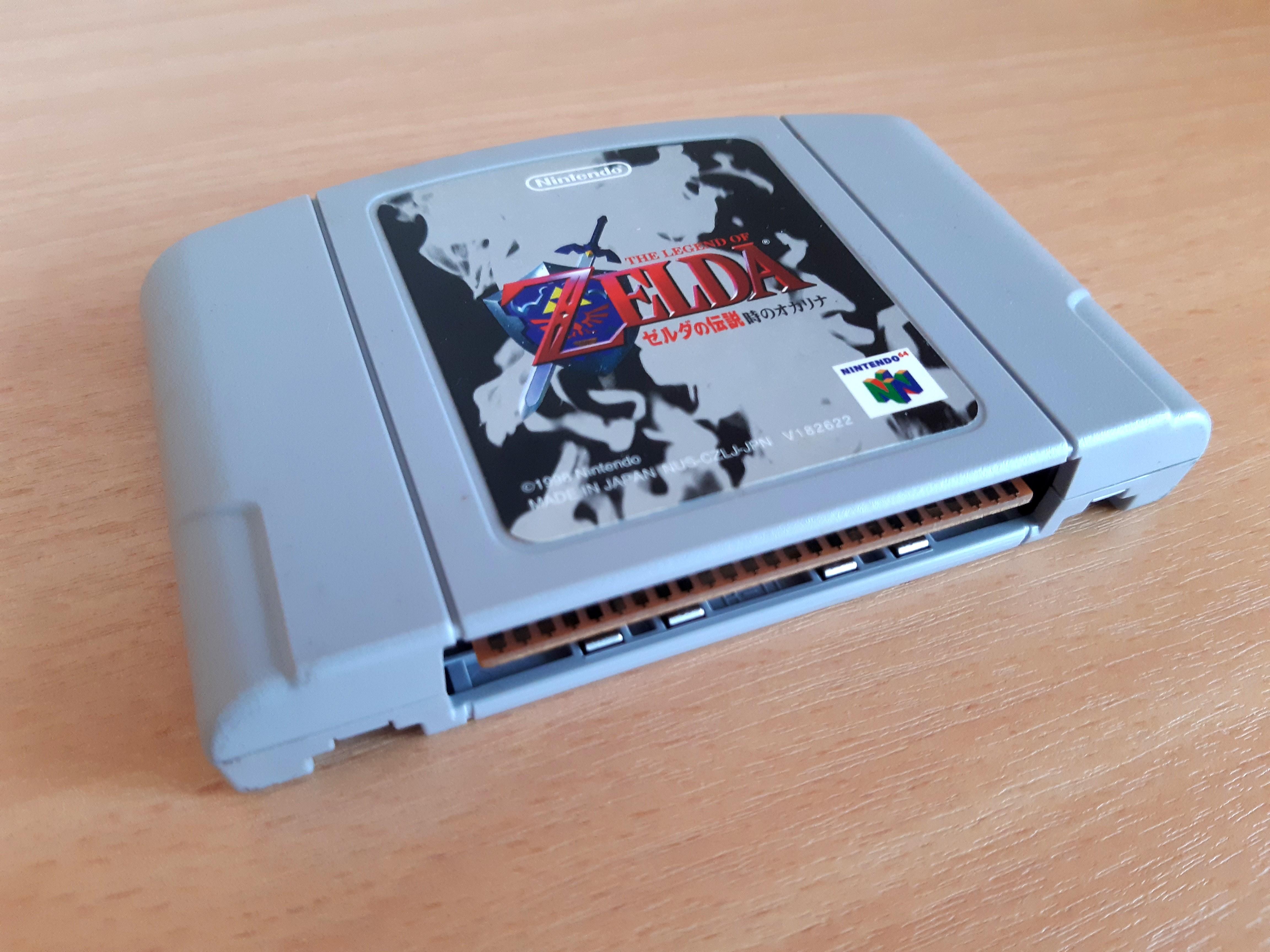 Nintendo 64 The Legend of Zelda Game Cartridge Cassette, Video Gaming,  Video Games, Nintendo on Carousell