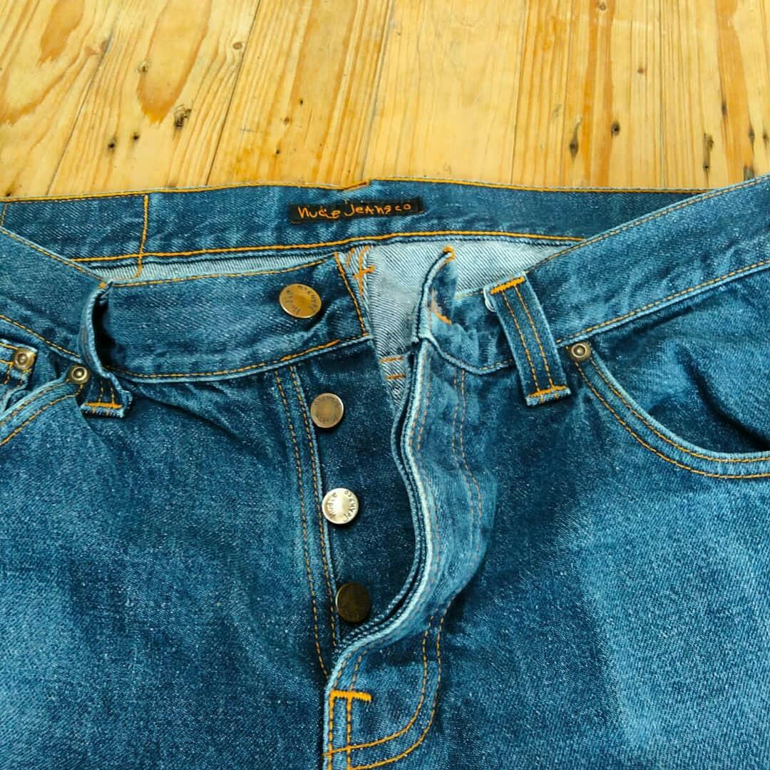Nudie jeans Hank Rey Dry Deep Indigo 