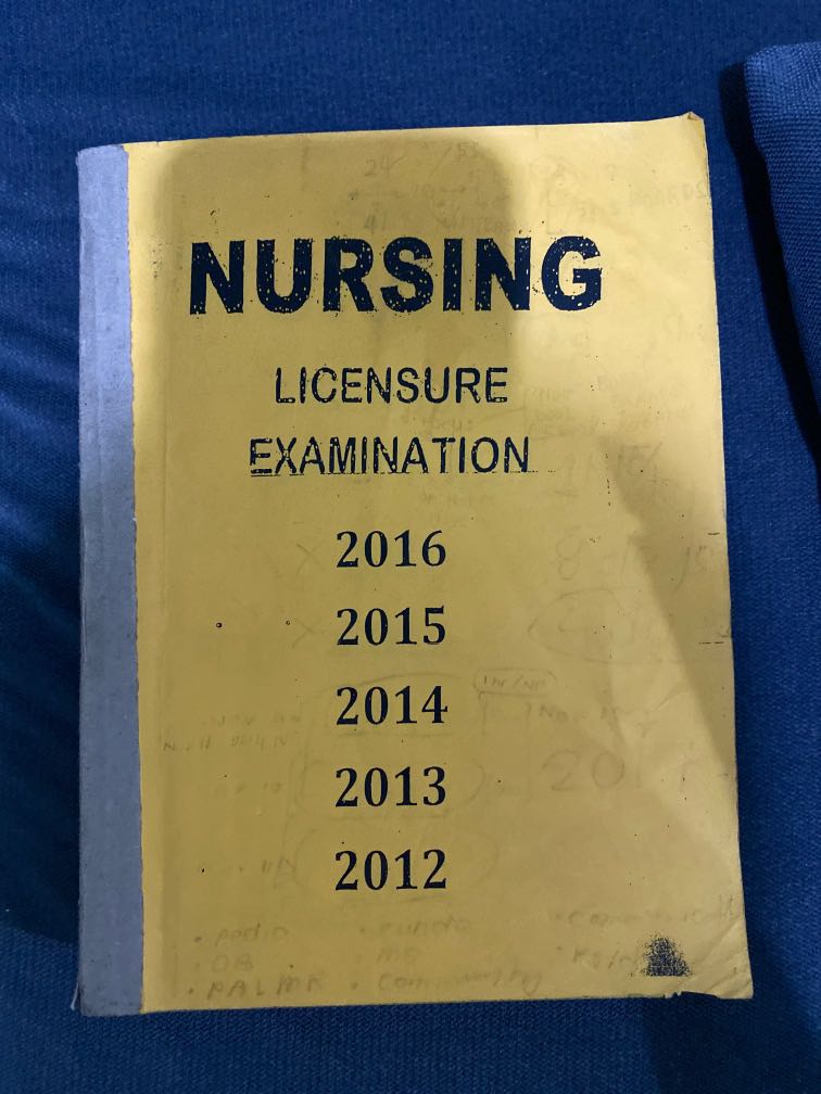 Nursing Licensure Examination 20122016 plus freebies, Hobbies & Toys, Books & Magazines