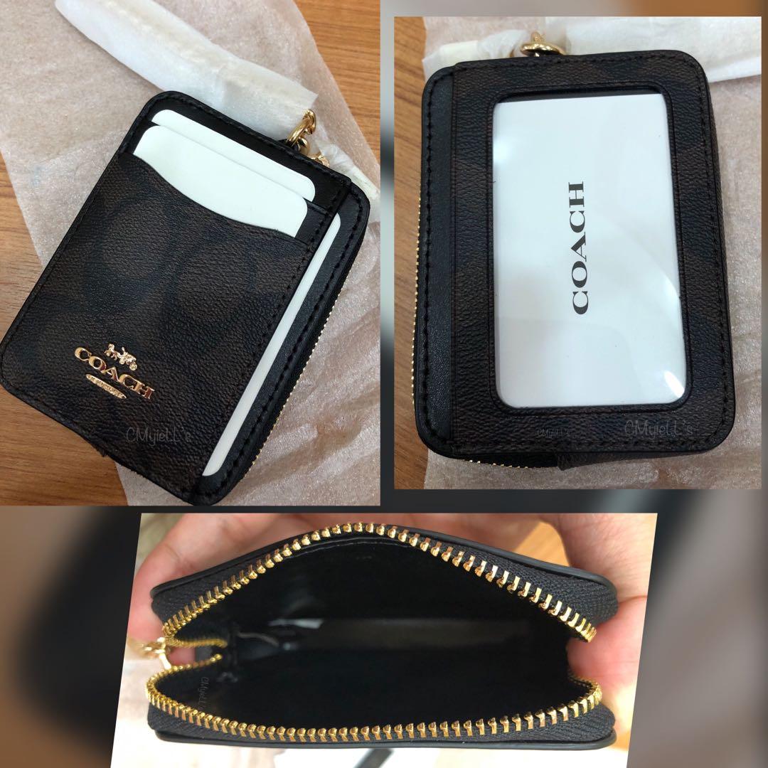 Coach wallet with wrist strap discount