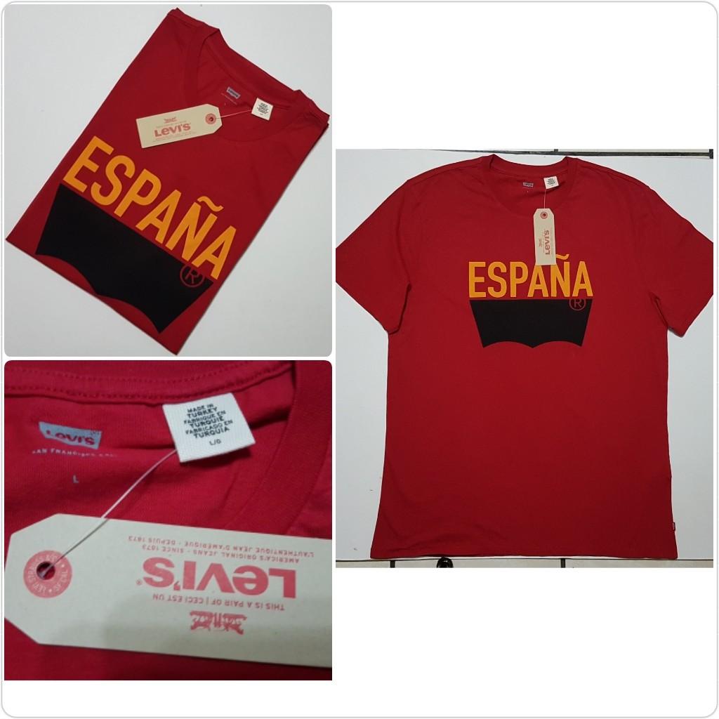 Original Levi s Destination Tee Country Espana TShirt Men s Fashion Tops Sets Tshirts Polo Shirts on Carousell