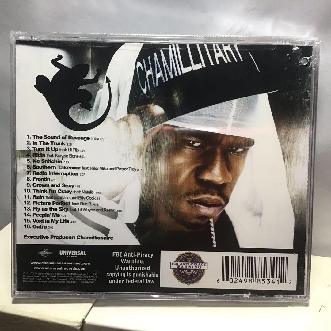 ORIGINAL US PRESS Chamillionaire - The Sound of Revenge OOP 2005 USA CD  Anubis Rap Hip Hop