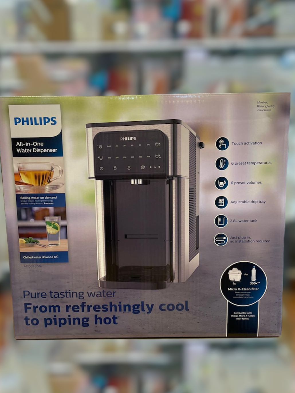 門市全新現貨‼️Philips飛利浦多功能即熱飲水機 ADD5980, 家庭電器, 廚房電器, 油炸鍋 Carousell