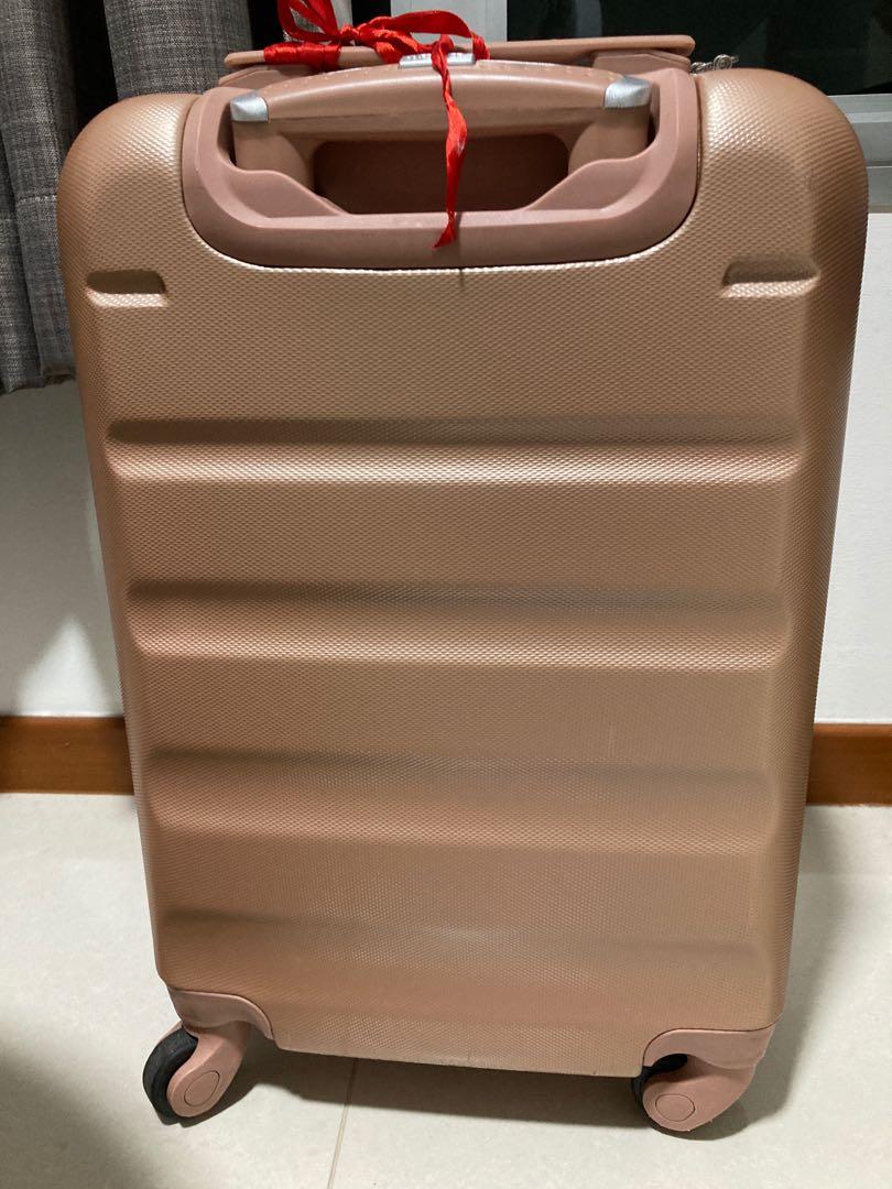Pink 21 carry on luggage Aerolite Hobbies Toys Travel