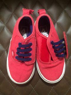 Preloved Vans Toddles