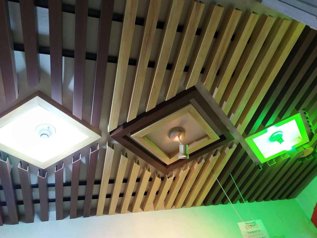 Pvc baffle for ceiling and wall, Furniture & Home Living, Home