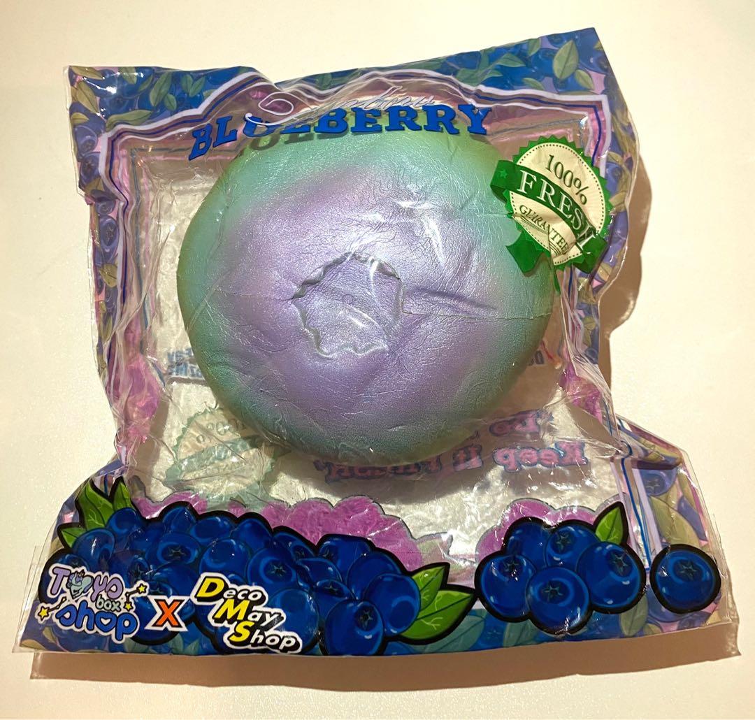 Blue Raspberry Squishee Rainbow Blueberry Squishy, Hobbies & Toys, Toys & Games on Carousell