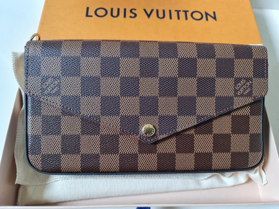 Louis Vuitton N63032 FELICIE三合一鏈帶包, LV路易威登