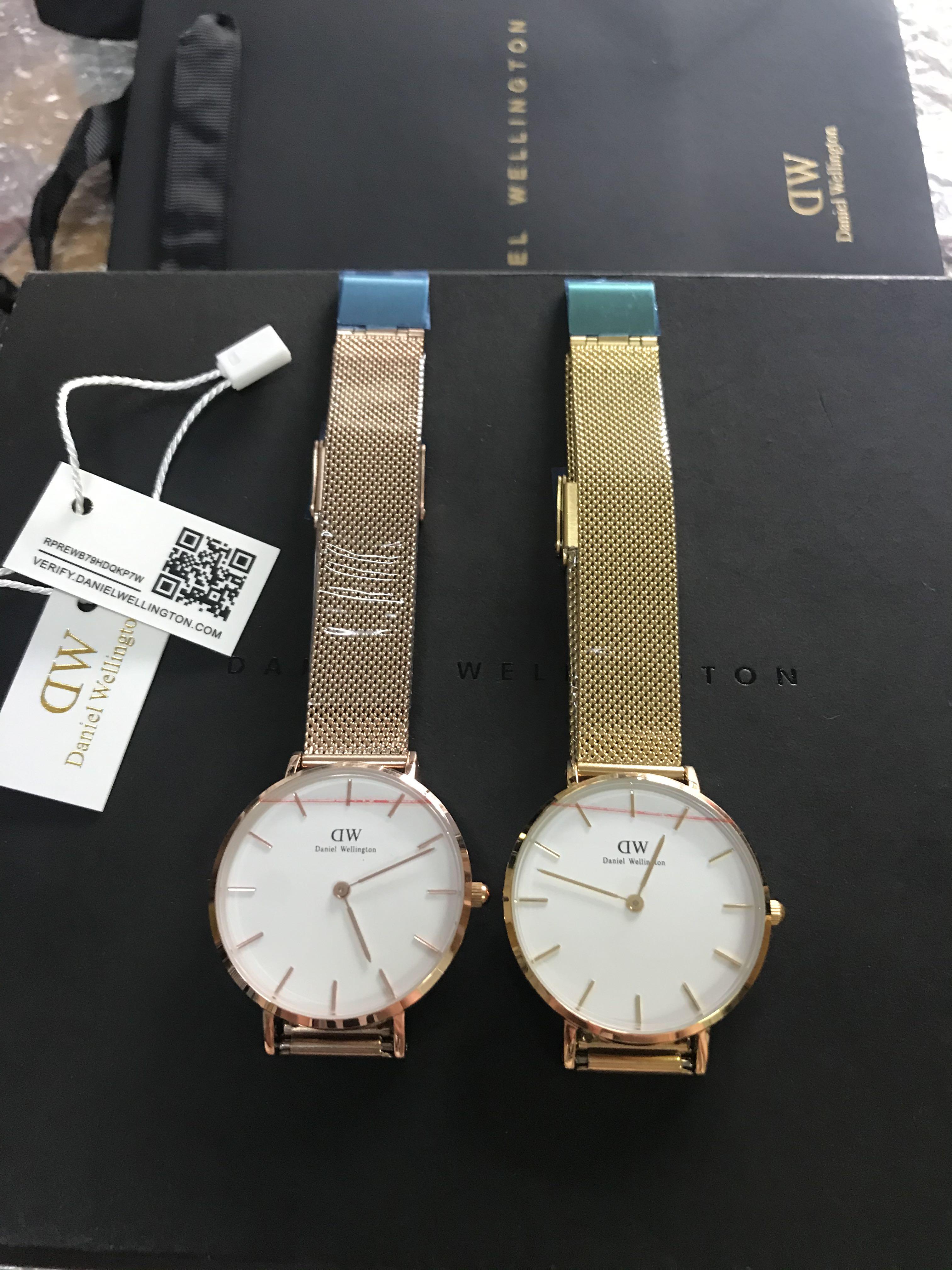 Ready stock Daniel Wellington Watch Women s Fashion Watches