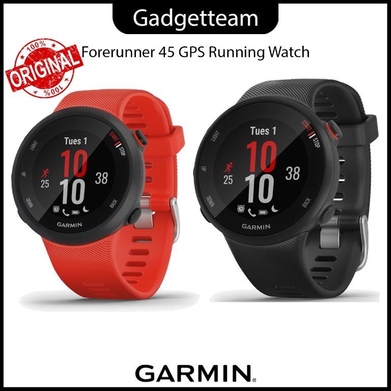 Garmin Forerunner® 45 GPS Running Watch in Lava Red 