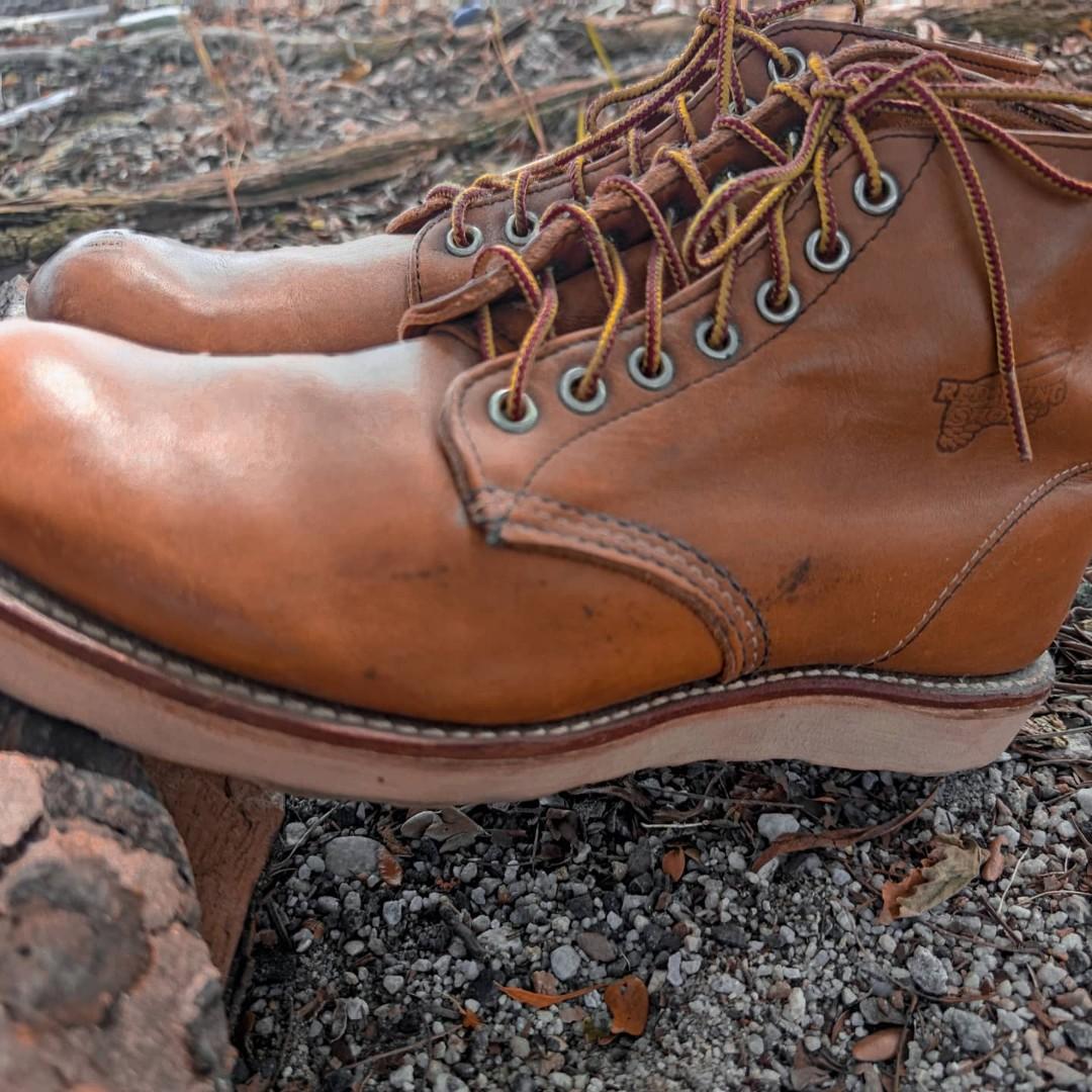 Red Wing 9107 Wing Logo, Men's Fashion, Footwear, Boots on Carousell