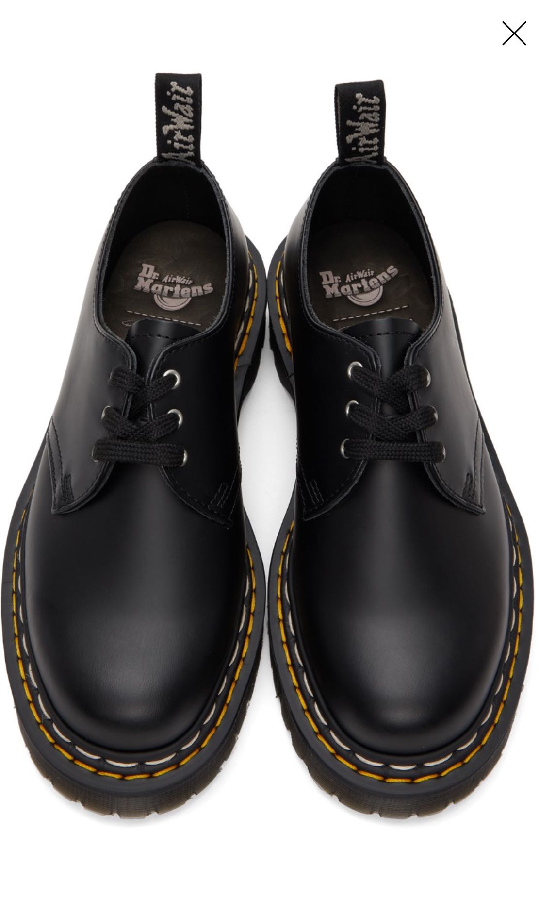 Rick Owens x dr martens 1461 皮鞋27cm, 男裝, 鞋, 靴- Carousell