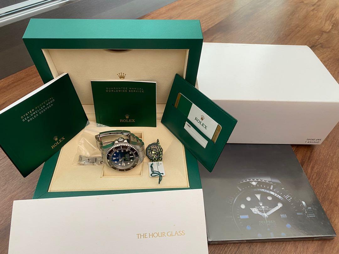 Rolex 116660 DSSD Deep Sea Sea dweller James Cameron D Blue Luxury Watches on Carousell