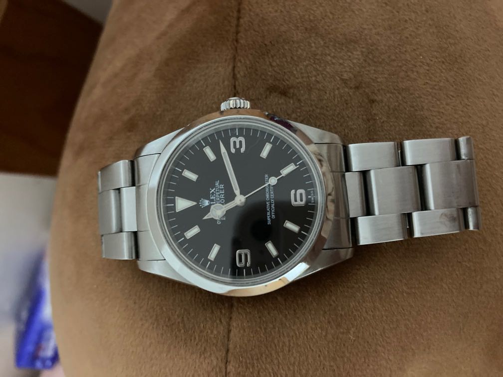 Rolex Explorer 14270 單Swiss, 名牌, 手 