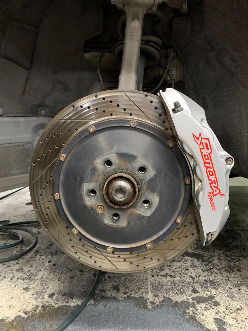 Rotora 6pot Brake Kit, Car Accessories, Accessories on Carousell