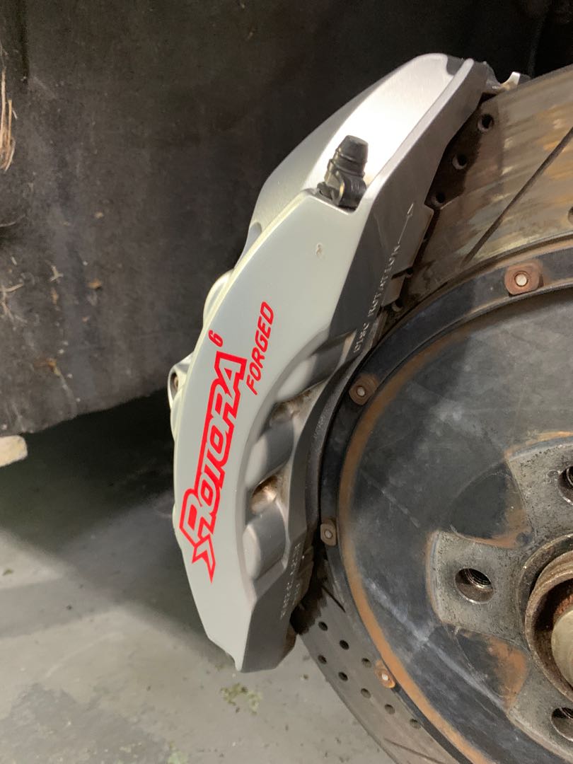 Rotora 6pot Brake Kit, Car Accessories, Accessories on Carousell