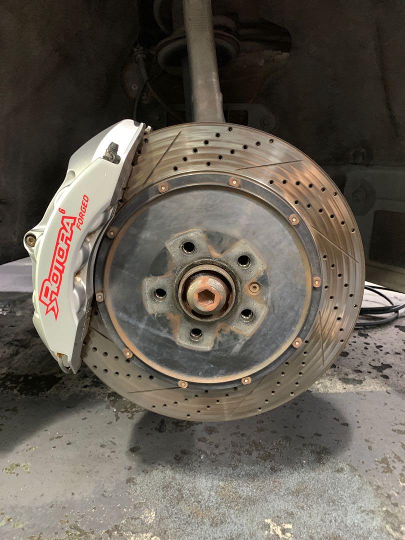 Rotora 6pot Brake Kit, Car Accessories, Accessories on Carousell