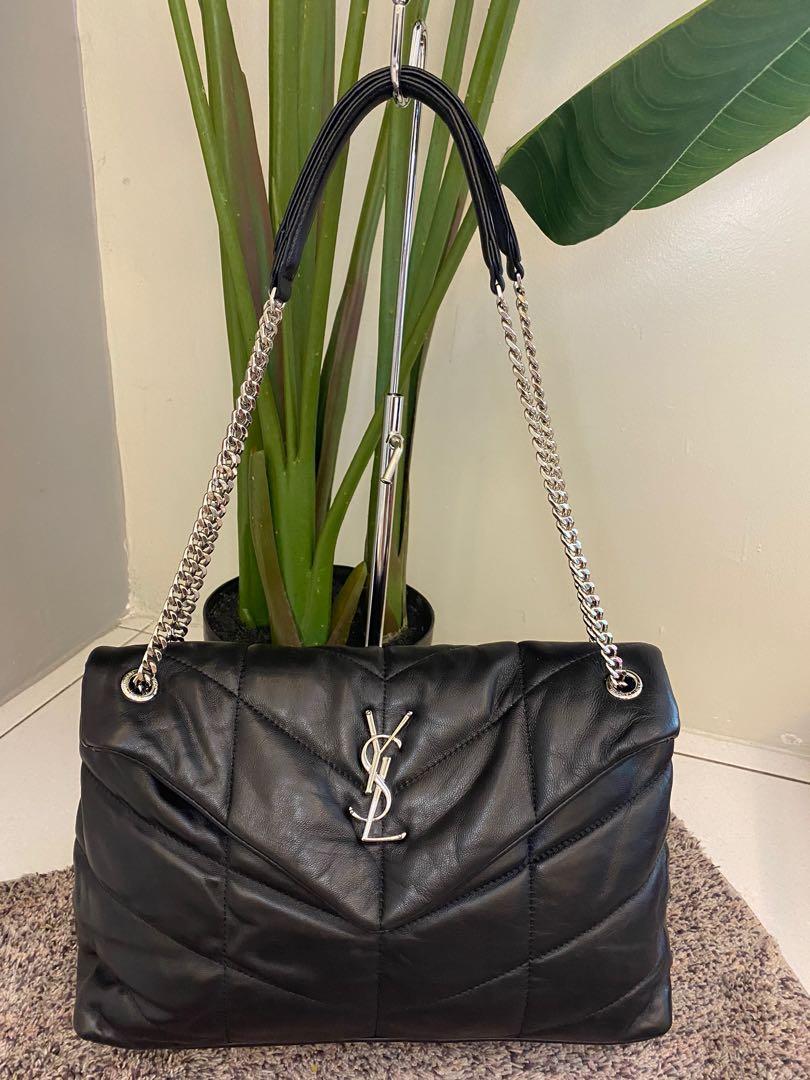 Black medium loulou discount bag