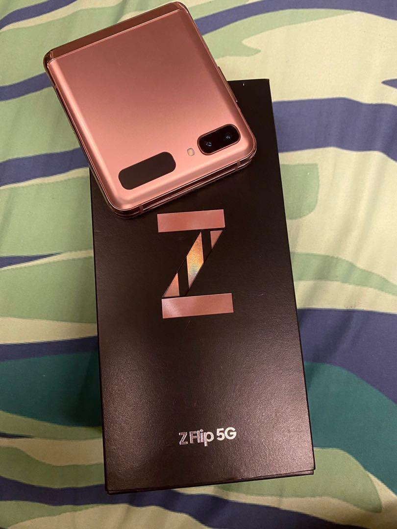 Samsung Galaxy Z Flip 5g Mystic Bronze Mobile Phones Gadgets Mobile Phones Android Phones Samsung On Carousell