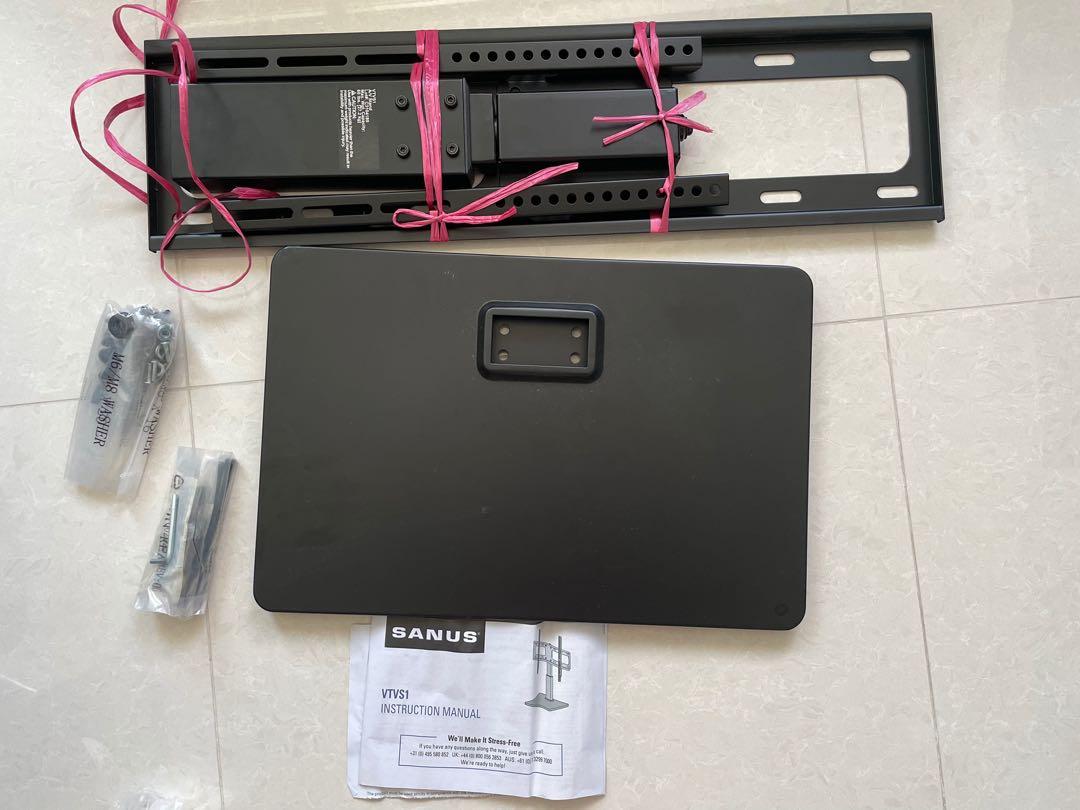 Sanus VTVS1 TV Stand with Swivel TV Base for 3260”(up to 27.2kg), TV