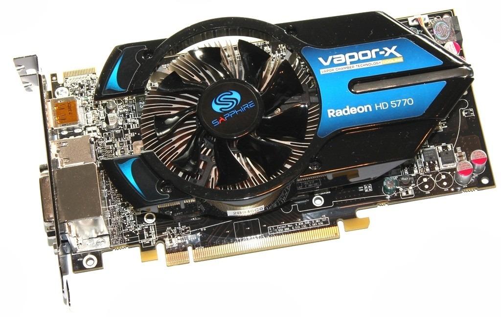 Sapphire Radeon Vapor X HD 5770 1 GB DDR5 PCI Express Graphics