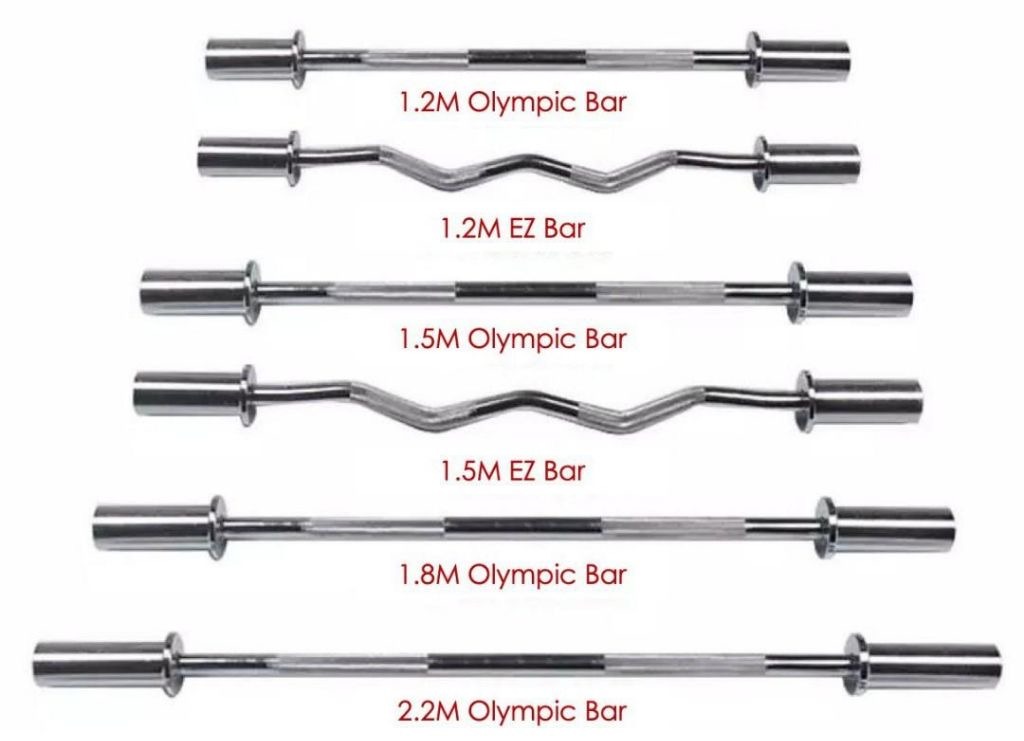 Different types of bars gym clearance