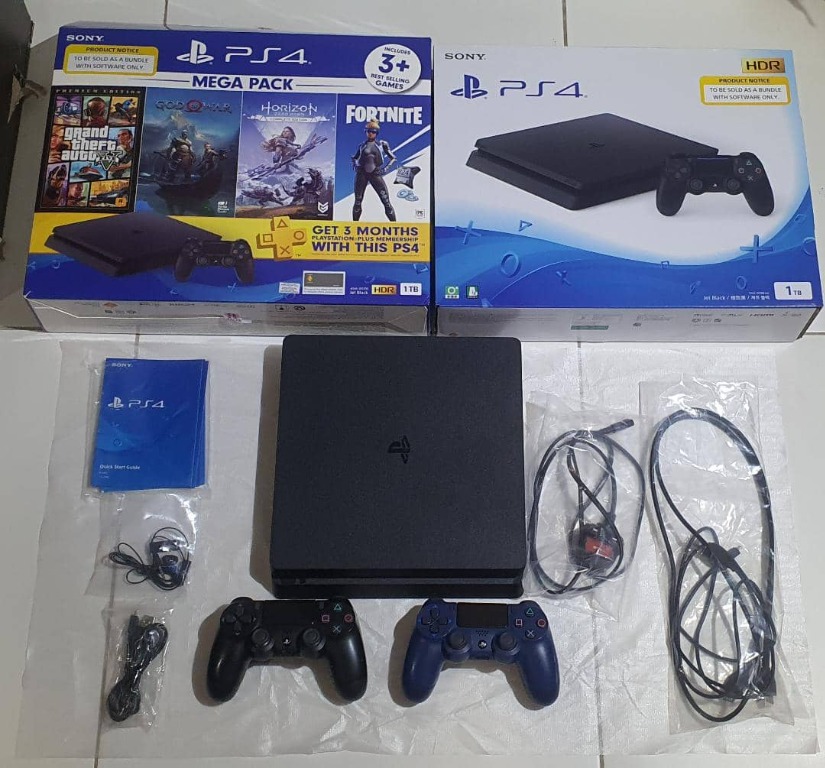 Sony Playstation 4 Ps4 Slim 1tb Video Gaming Video Game Consoles On Carousell