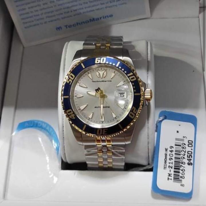 Technomarine automatic watch (Category: Men's Watches) located in Pasig City. Submitted by brave_jeffrie28 (Listing ID 1102422253, Image 3). Description: fs technomarine manta automatic.