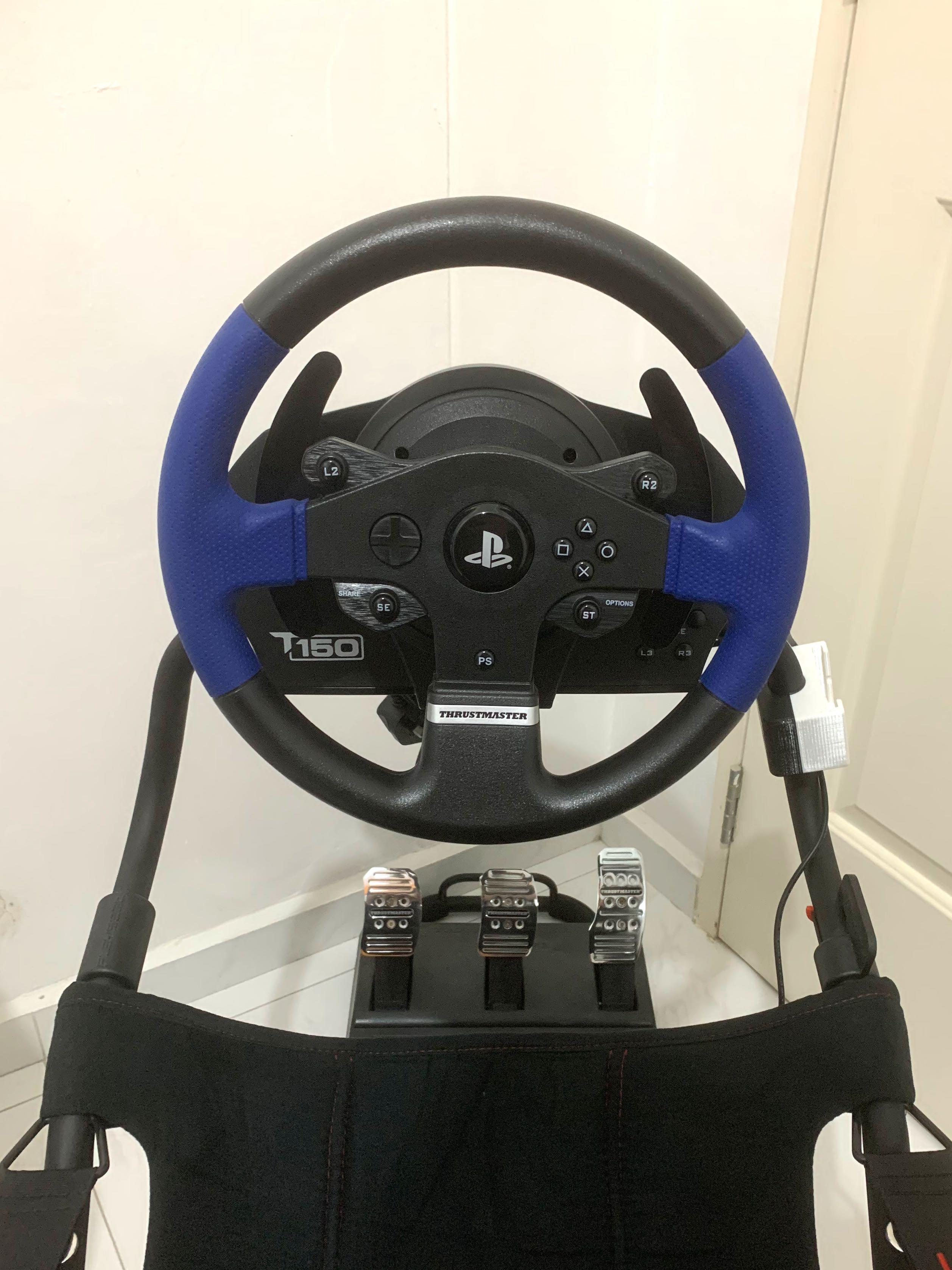 Thrustmaster T150 RS Pro (with T3PA Pedals), Video Gaming, Gaming ...