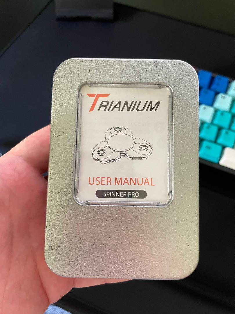 Trianium fidget spinner outlet pro metal series