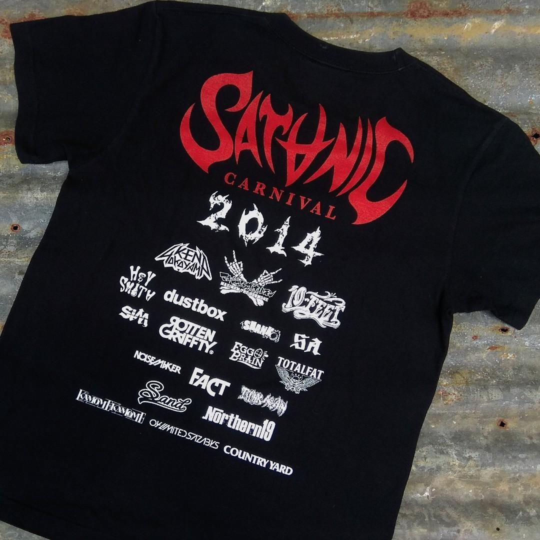 着後レビューで 送料無料 新品 SATANIC'15 ＴシャツKEN YOKOYAMA横山