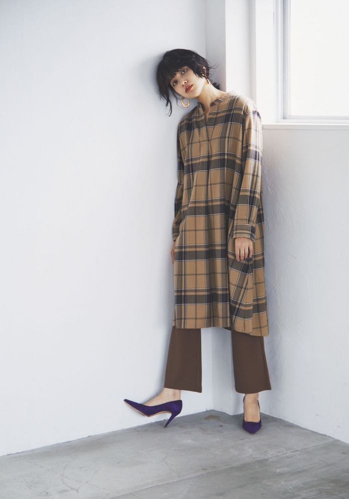 Uniqlo deals plaid dress