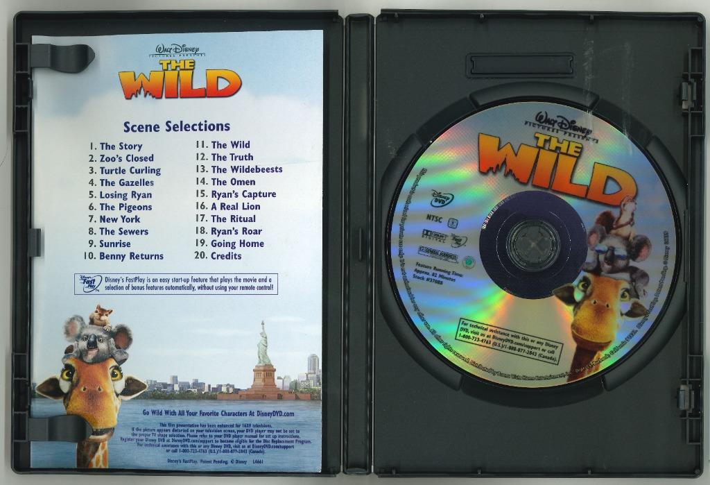 Wild (2006) DVD, 興趣及遊戲, 音樂、樂器& 配件, 音樂與媒體- CD 及