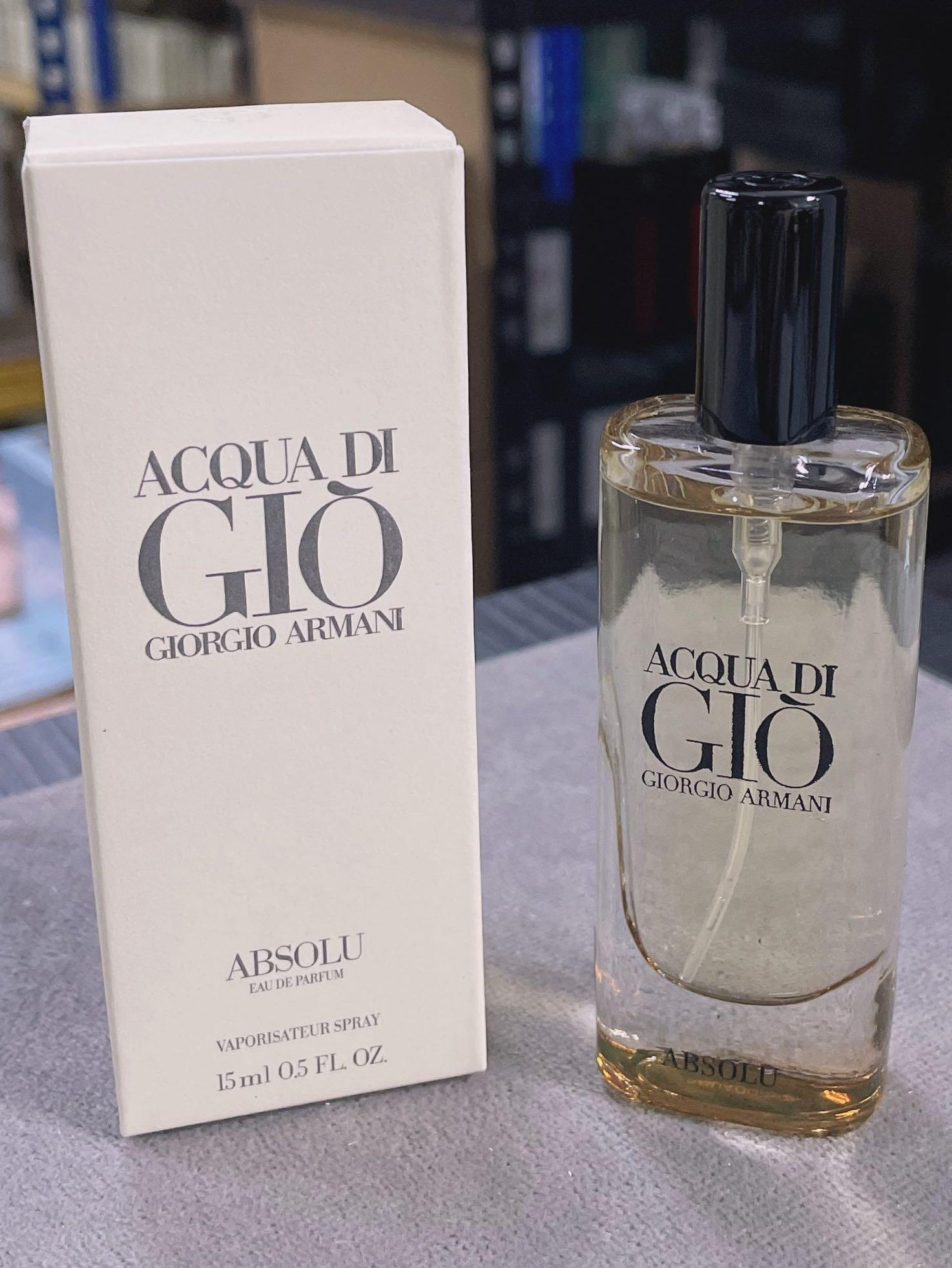 15ml Acqua Di Gio Absolu Giorgio Armani Edp Health Beauty Perfumes Nail Care Others On Carousell 15ml Acqua Di Gio Absolu Giorgio Armani Edp Health Beauty Perfumes Nail Care Others On Carousell