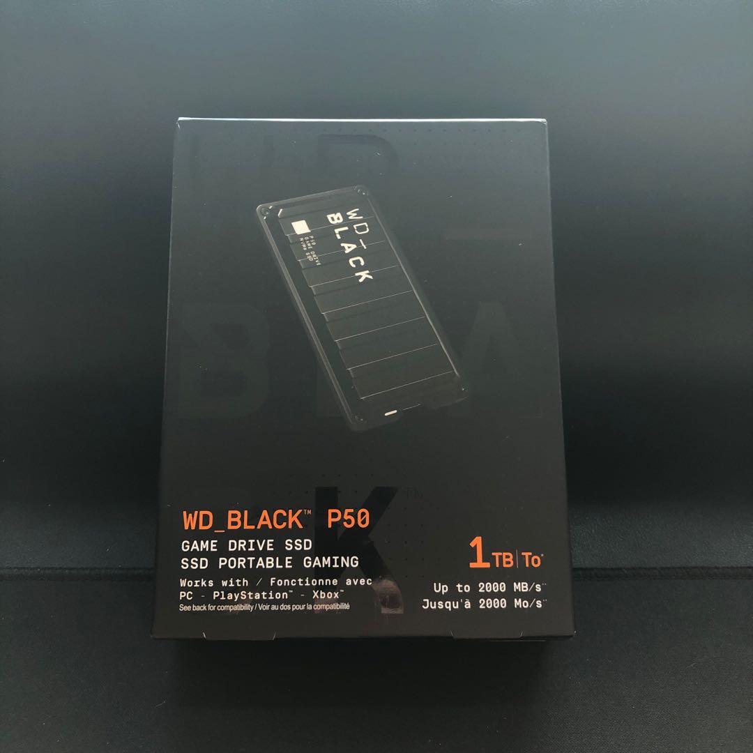 1tb Wd Black P50 Game Drive External Ssd Western Digital Computers Tech Parts Accessories Computer Parts On Carousell