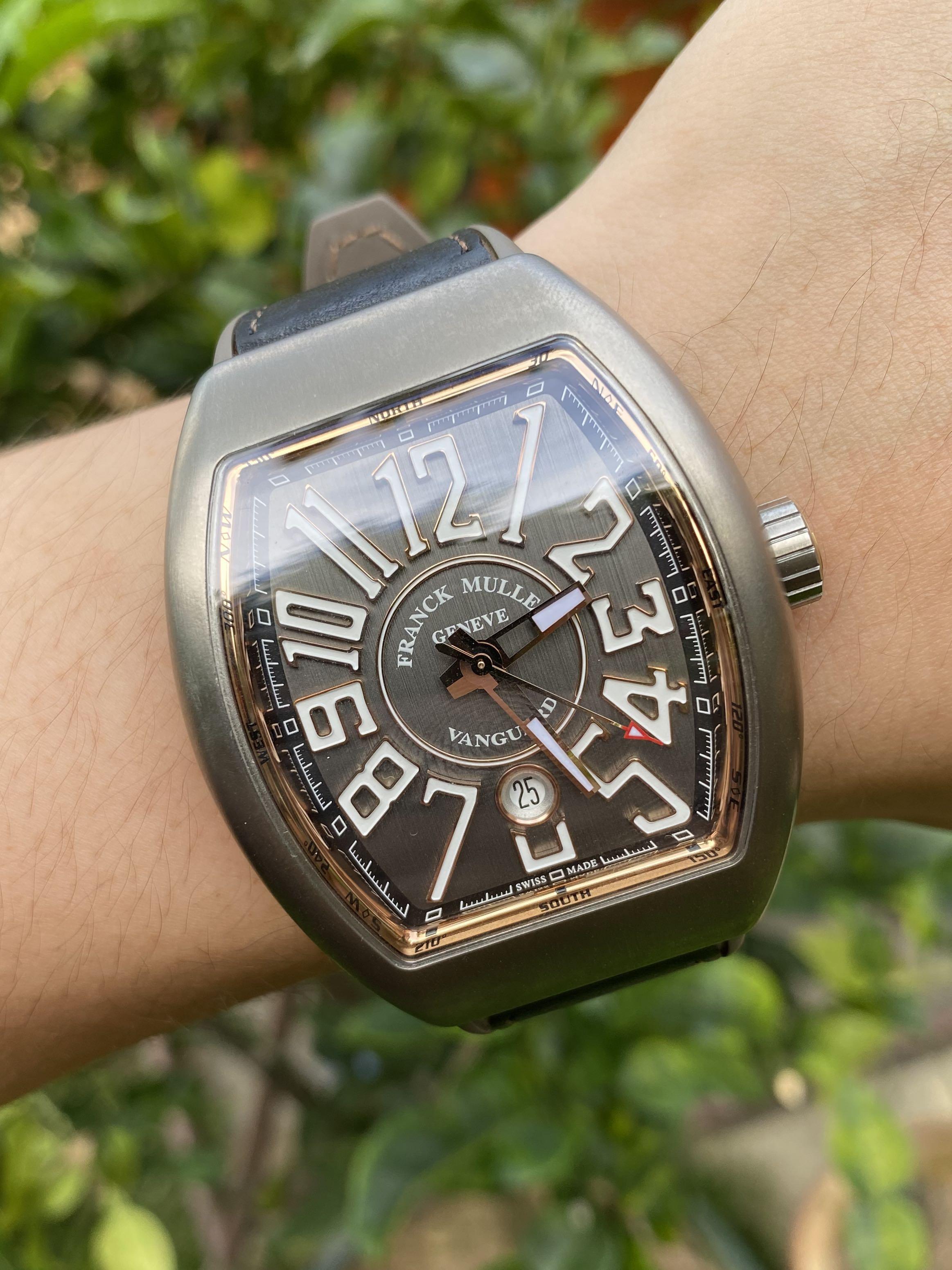 Franck muller top vanguard gold