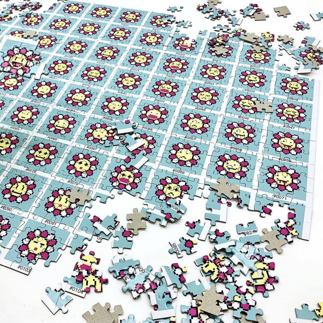 村上隆Murakami.Flowers Puzzle, 興趣及遊戲, 玩具& 遊戲類- Carousell