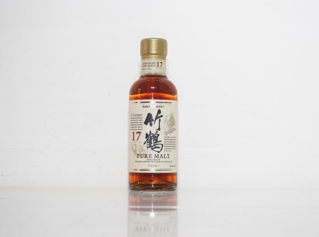 酒版Nikka 竹鶴17年180ml, 嘢食& 嘢飲, 酒精飲料- Carousell