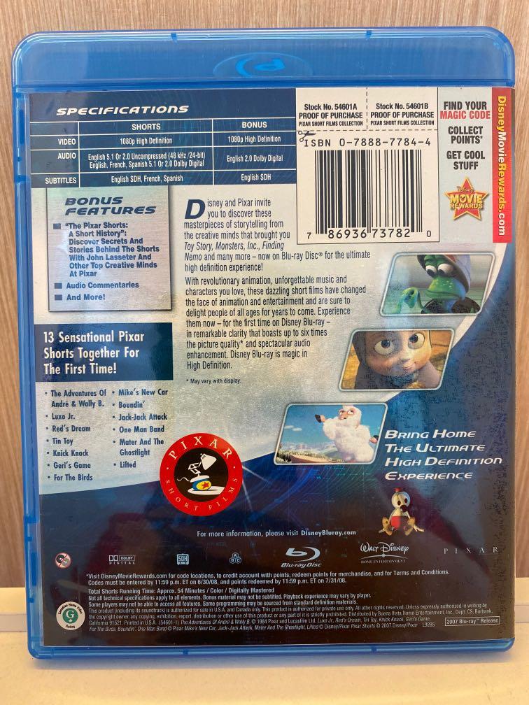 Pixar Short Films Collection, Vol. 1 [2 Discs] [Blu-ray/DVD] - Best Buy