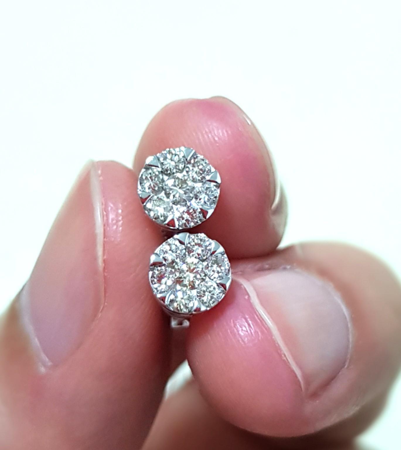 Invisible setting engagement ring hotsell