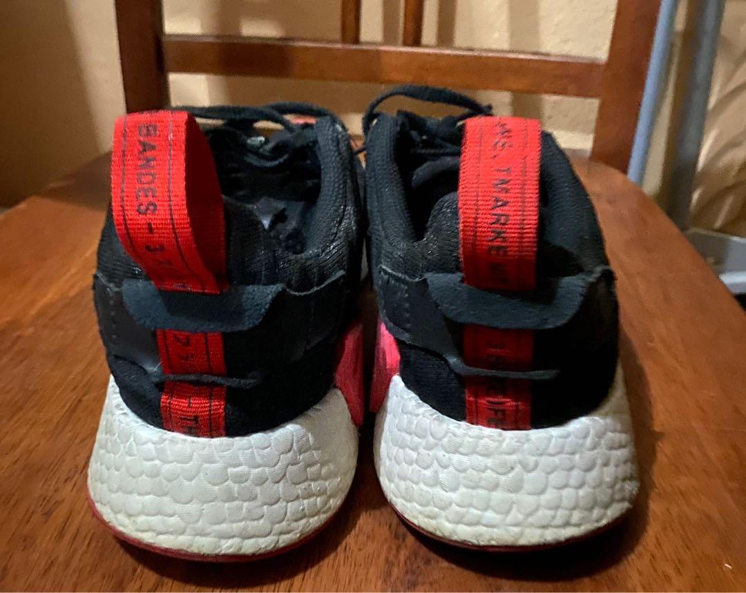 Adidas Nmd R2 Core Red & Black, Men'S Fashion, Footwear, Sneakers On  Carousell
