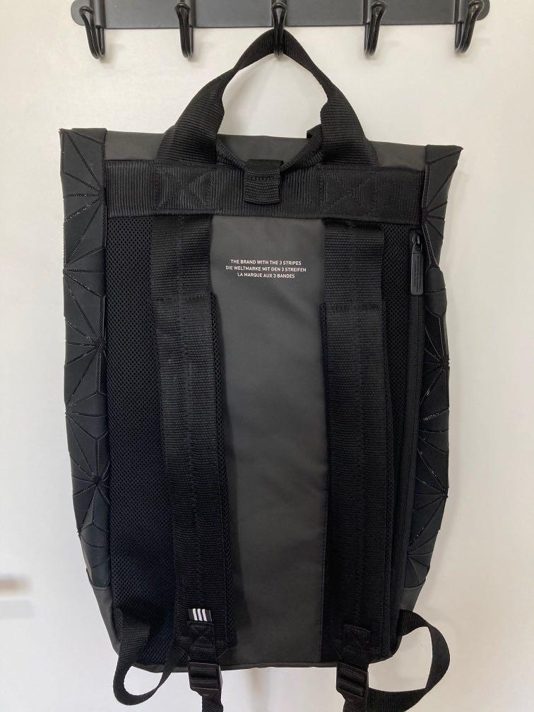 100 Authentic Adidas Originals Hard Geometric Rolltop Backpack