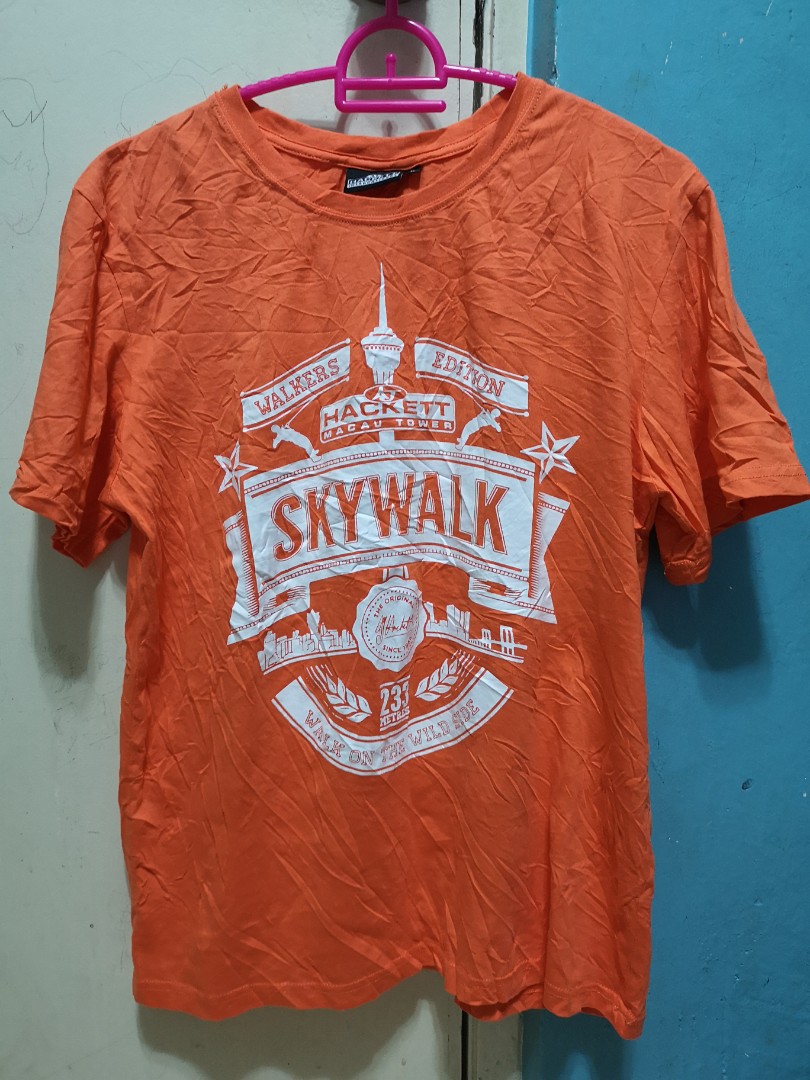 Aj Hackett Macau Tower t shirt Men s Fashion Tops Sets Tshirts Polo Shirts on Carousell