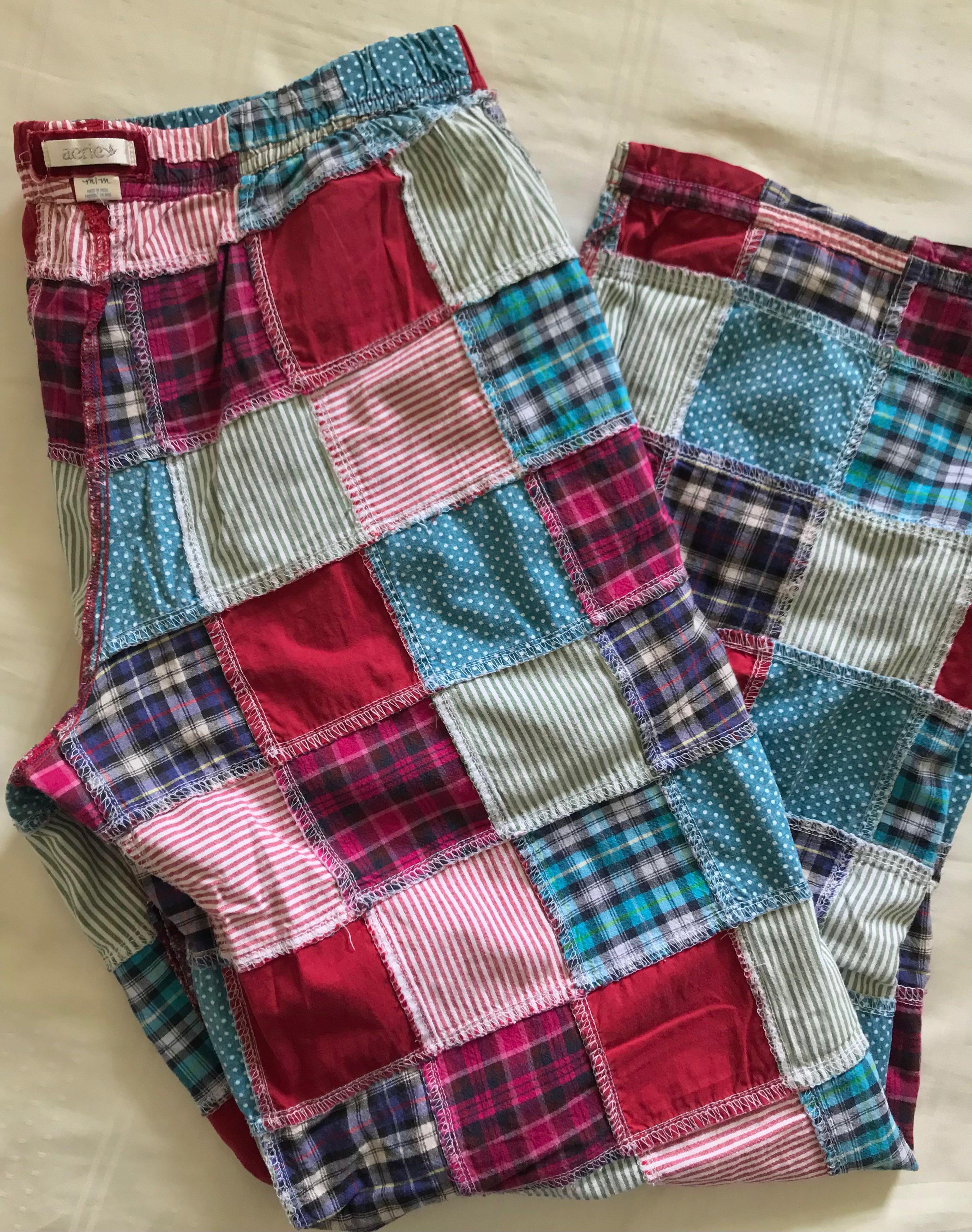 Patchwork lounge 2025 pants