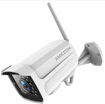 Amiccom Outdoor Wireless Surveillance Camera (Category: Security Systems & CCTV Cameras) located in Marikina City. Submitted by skowshop (Listing ID 1102620133, Image 1). Description: Product Key Features ConnectivityWireless Smart Home CompatibilityGoogle Assistant, Amazon Alexa FeaturesOutdoor/Weatherproof Surveillance TechnologyCCTV TypeSurveillance Camera Maximum Resolution1920x1080 Smart Home ProtocolInfrared, Wi-Fi LocationOutdoor Only.