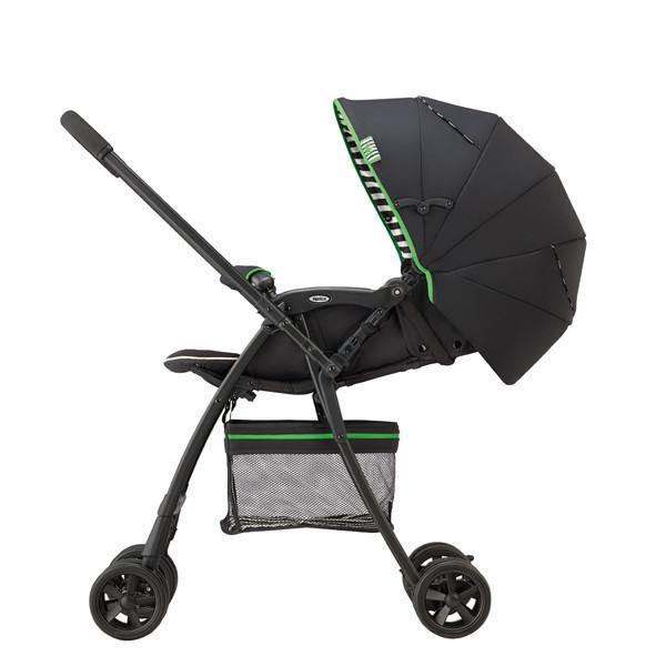 Aprica stroller green top