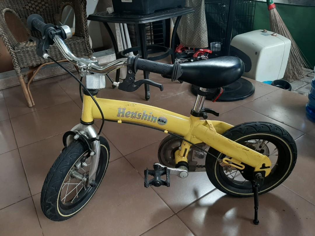 Balance Bike Push Bike Henshin bisa jadi sepeda