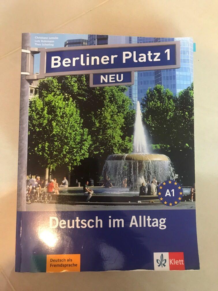 Berliner Platz 1 德文書, 興趣及遊戲, 書本及雜誌, 小說和非小說在旋轉拍賣