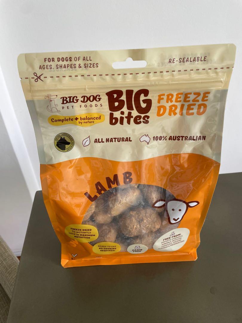 Big dog freeze dried cheap